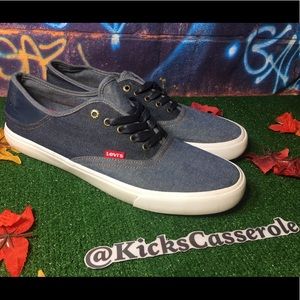 Levis Blue Jean Canvas Casual Sz 12